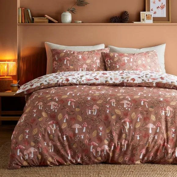 Fusion Woodland Dreams Polycotton Duvet Cover & Pillowcase Set – image 1