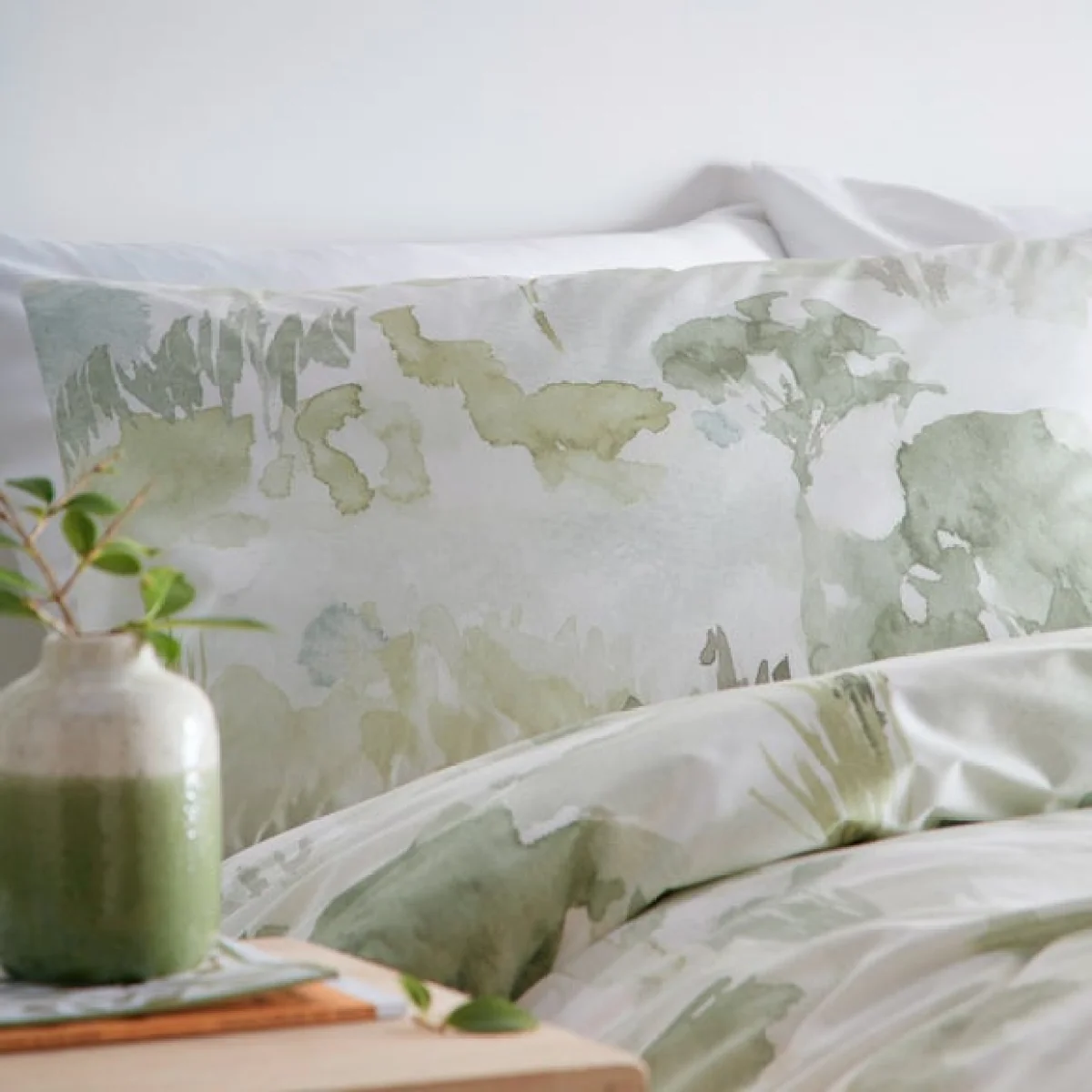 Edale Duvet Cover and Pillowcase Set Linen Linen – image 3
