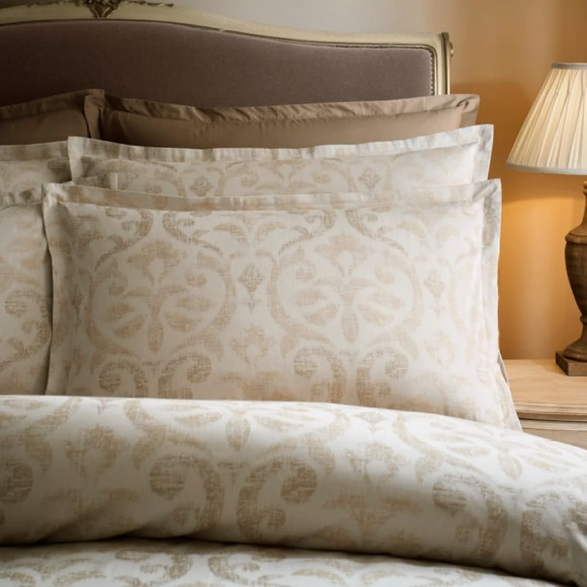 Dorma Rhaine 100% Cotton Jacquard Duvet Cover & Pillowcase Set – image 2