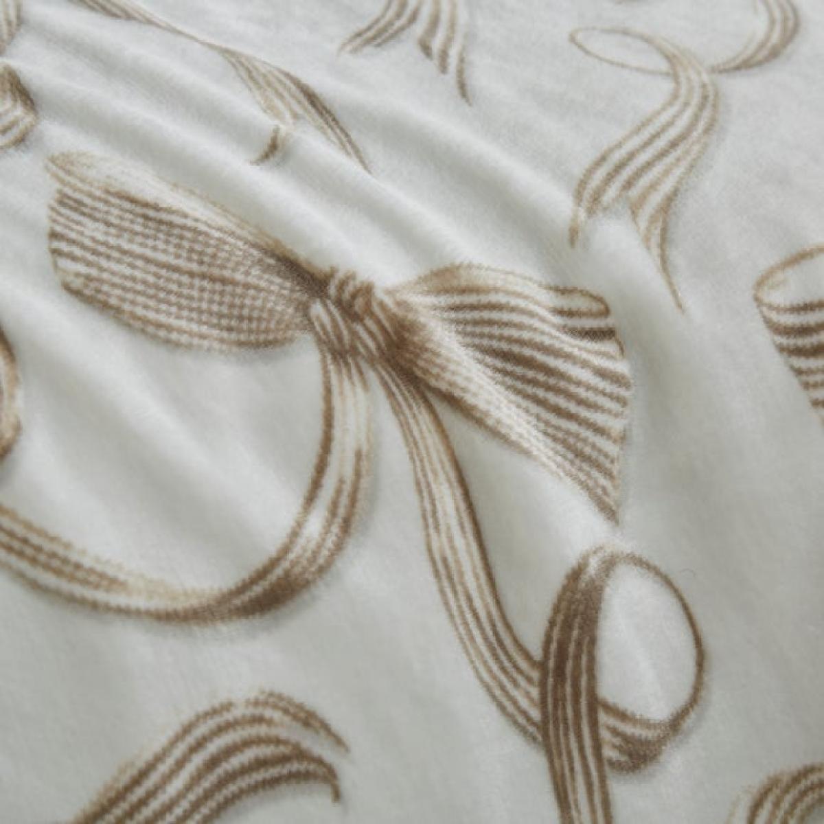 Bows Fleece Duvet Cover and Pillowcase Set – image 4