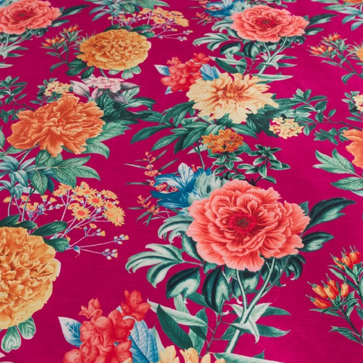 Peony Floral Duvet Cover & Pillowcase Set Pink – image 4