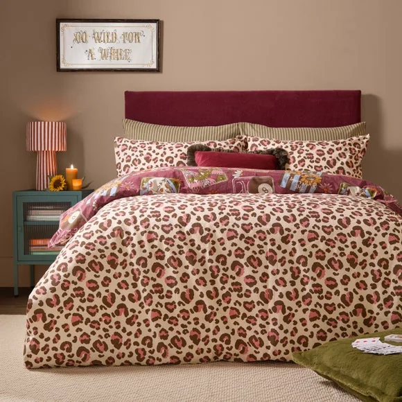 Furn. Wildcard Polycotton Duvet Cover & Pillowcase Set – image 2