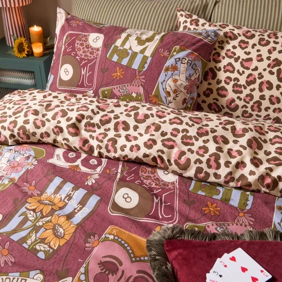 Furn. Wildcard Polycotton Duvet Cover & Pillowcase Set – image 3