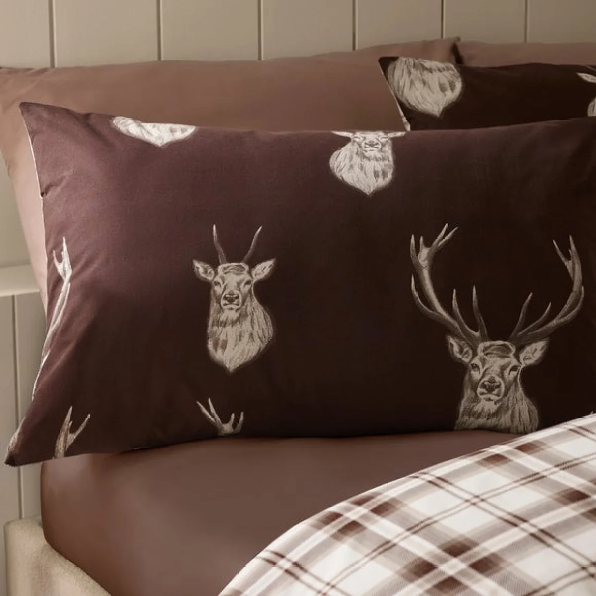 Catherine Lansfield Stag Polycotton Duvet Cover & Pillowcase Set – image 4