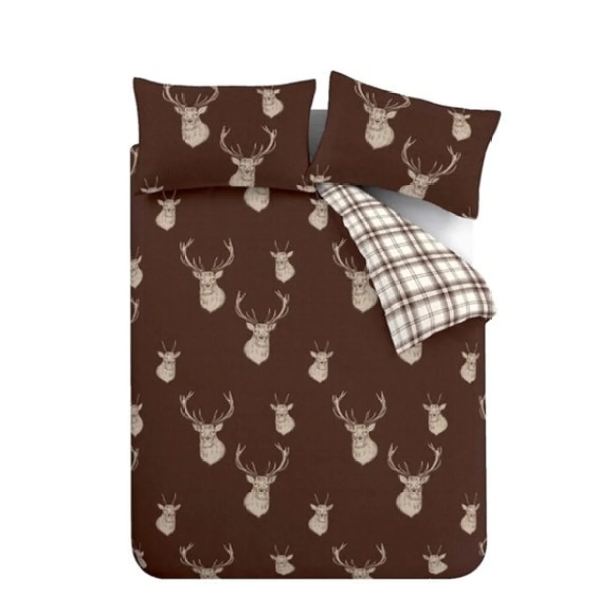 Catherine Lansfield Stag Polycotton Duvet Cover & Pillowcase Set – image 5