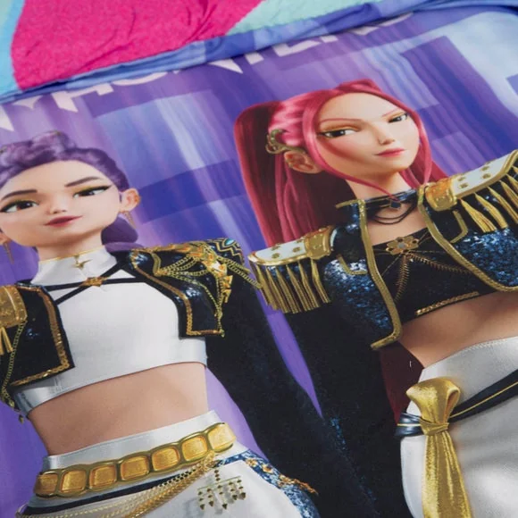 K-Pop Demon Hunters Ready Digital Duvet Cover & Pillowcase Set – image 5