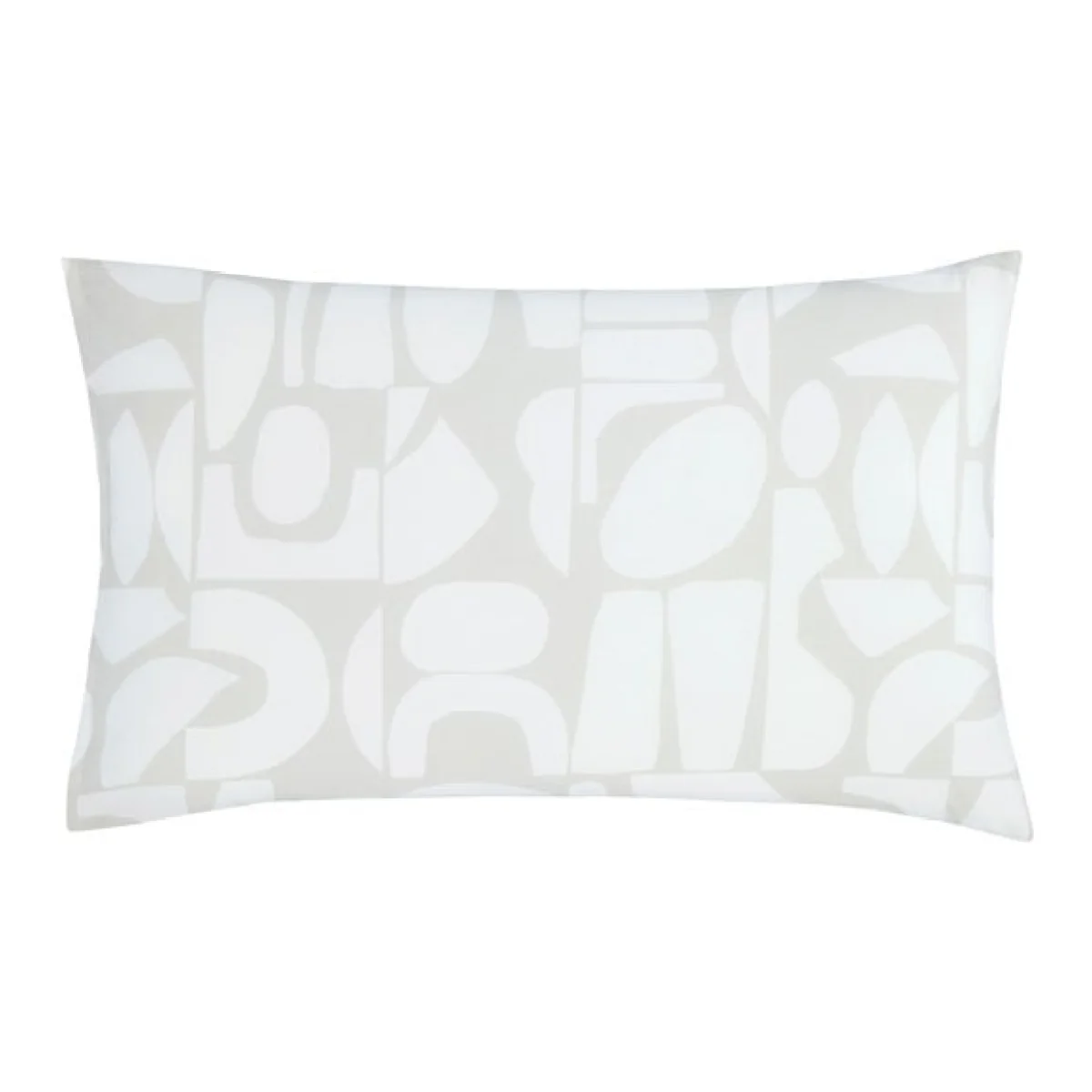 Casa Geometric Natural Duvet Cover & Pillowcase Set Brown/White/Black – image 7