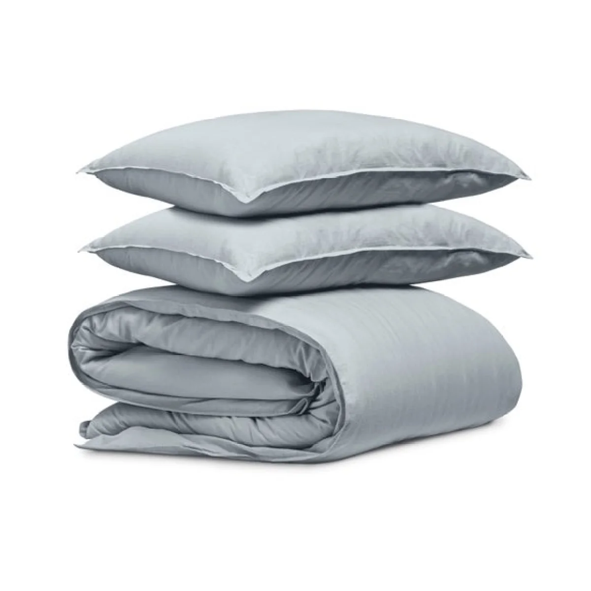 Cotton Linen Ashley Blue Duvet Cover & Pillowcase Set Ashley Blue – image 7