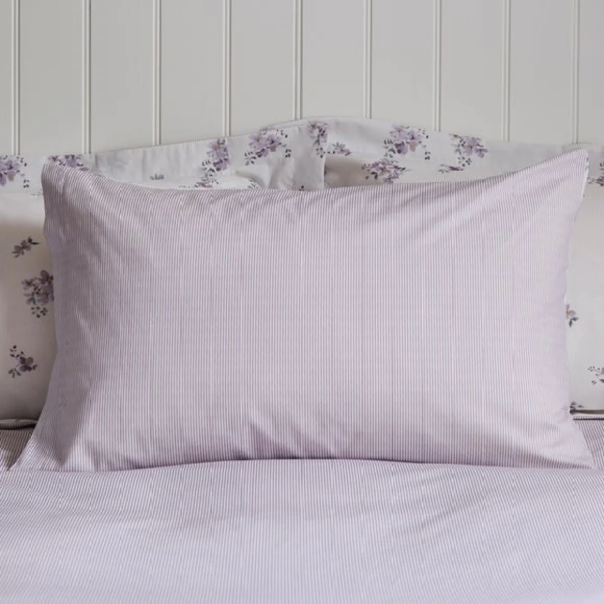 Hailey Ditsy Cotton Duvet Cover Set Mauve – image 4