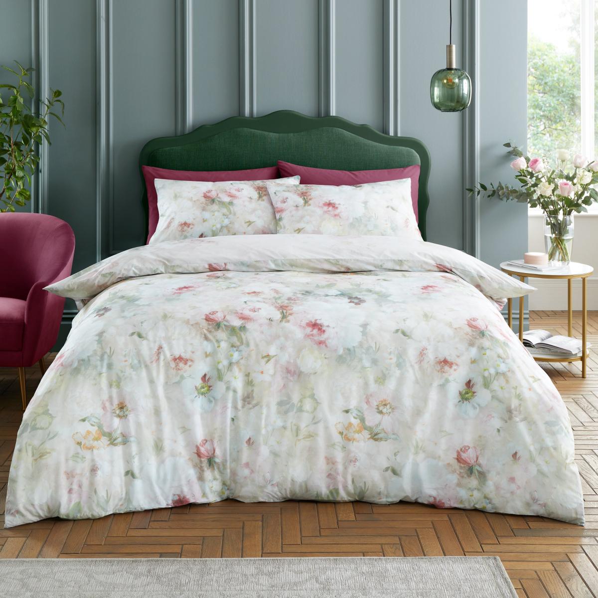 RHS Rose Bloom Duvet Cover and Pillowcase Set – image 3