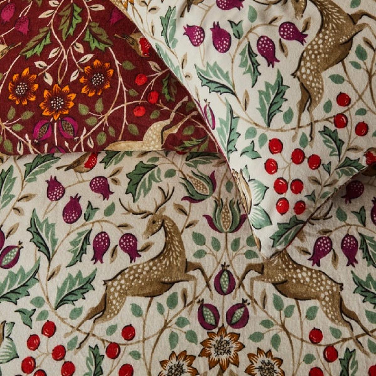 Heritage Brushed Cotton Duvet Cover & Pillowcase Set – image 3