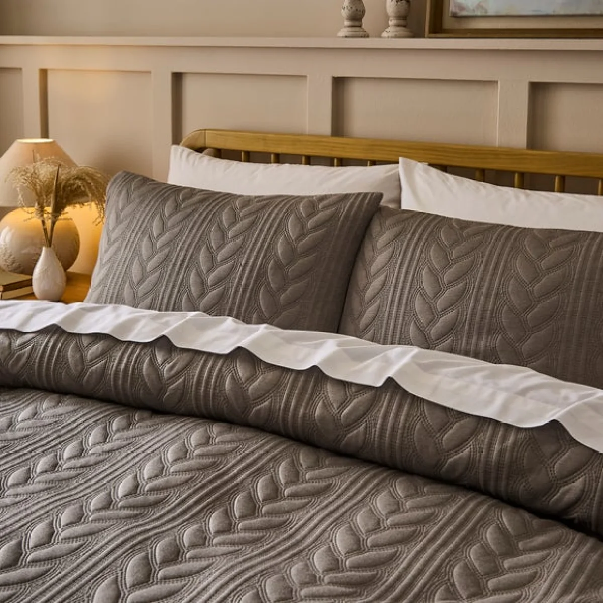 Berkley Cable Duvet Cover & Pillowcase Set – image 4