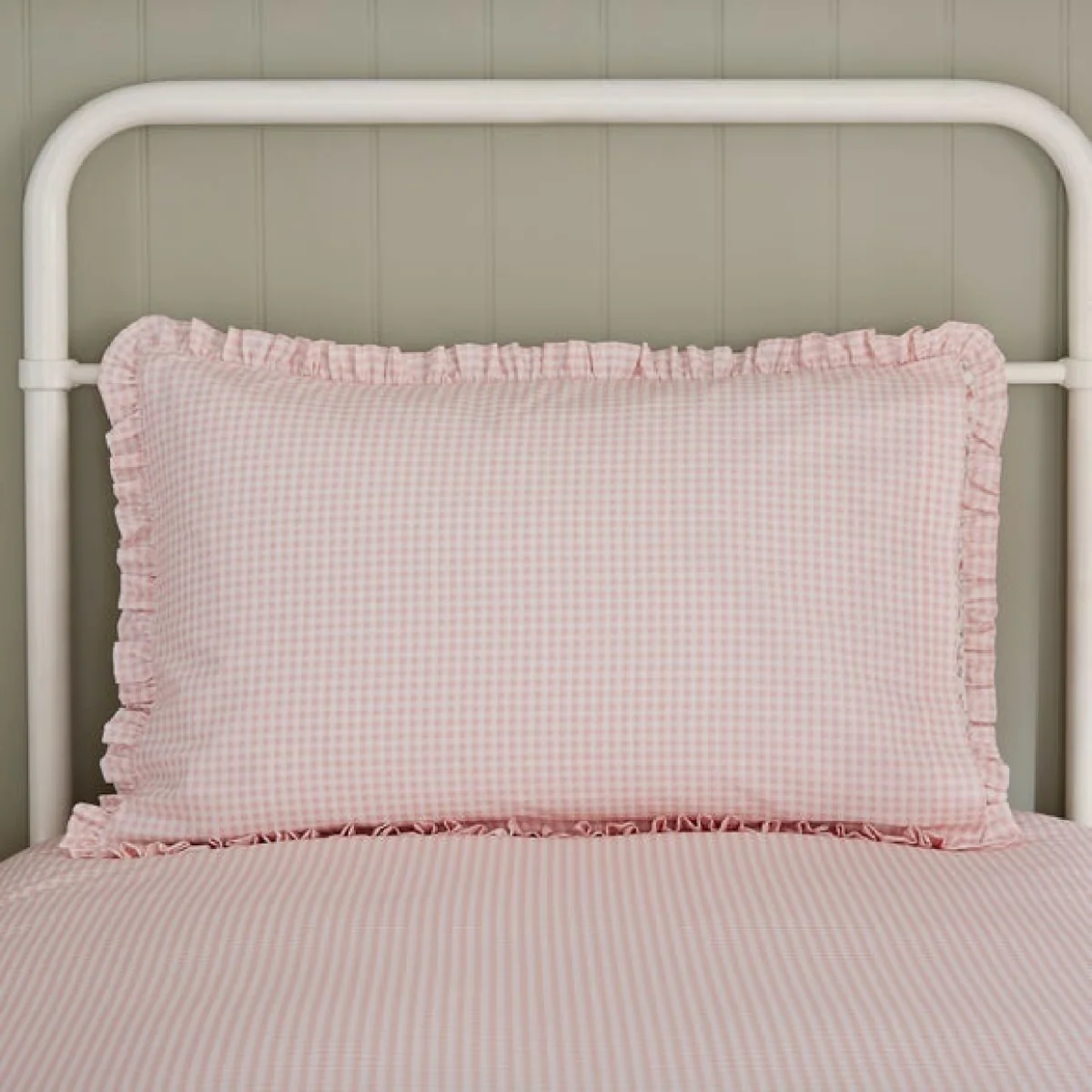 Ditsy Blooms Frill 100% Cotton Quilt Cover and Pillowcase Set – image 3