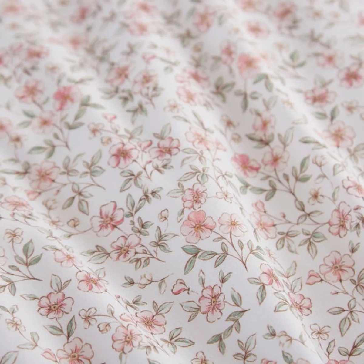 Ditsy Blooms Frill 100% Cotton Quilt Cover and Pillowcase Set – image 4