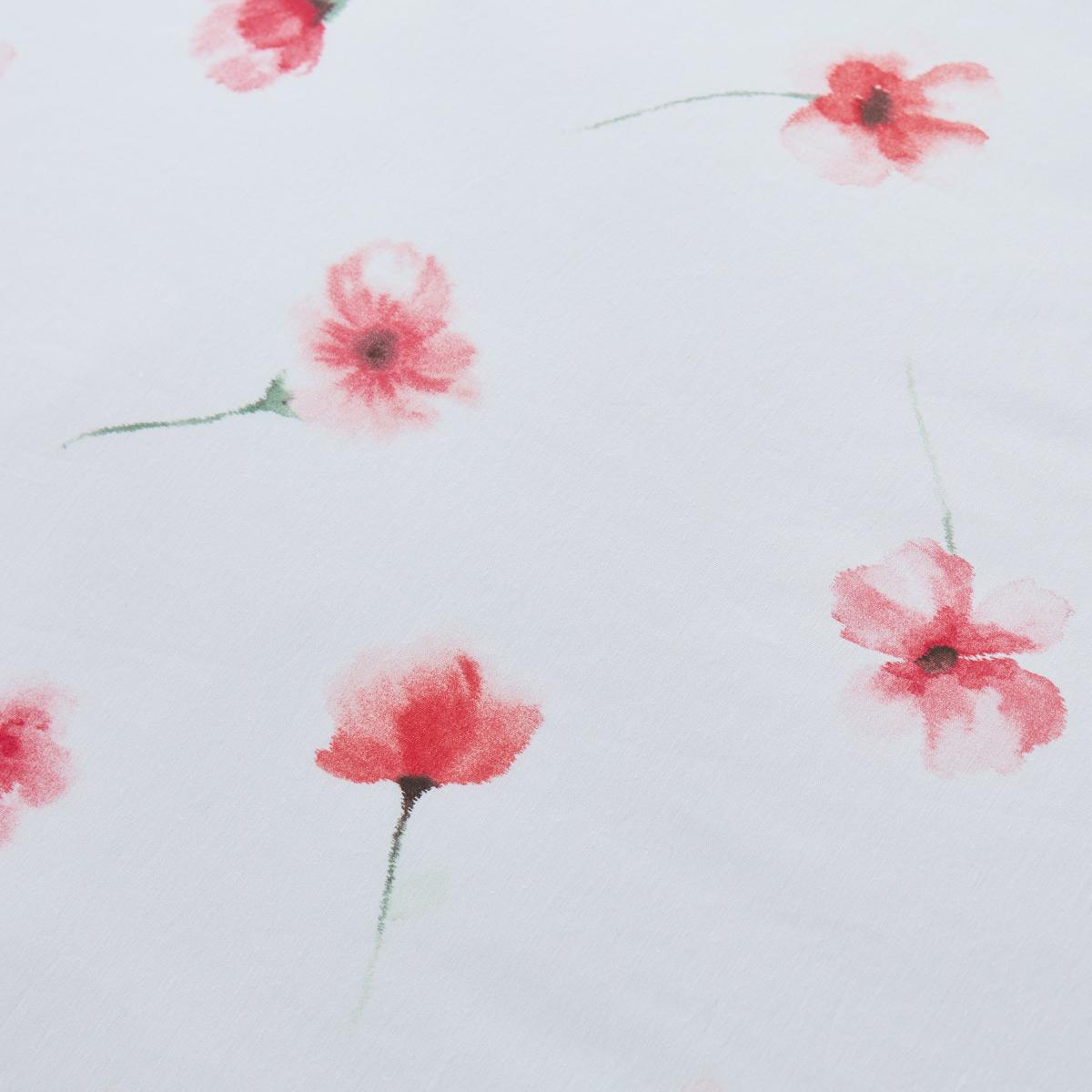Lexi Poppy Red Duvet Cover and Pillowcase Set Red – image 6