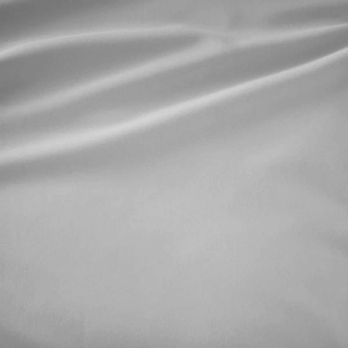 Super Soft Plain Silver Duvet Cover and Pillowcase Set Silver – image 2