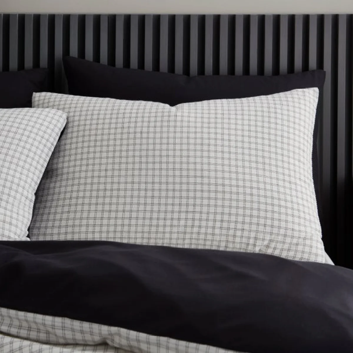 Brendan Check Polycotton Duvet Cover & Pillowcase Set – image 4