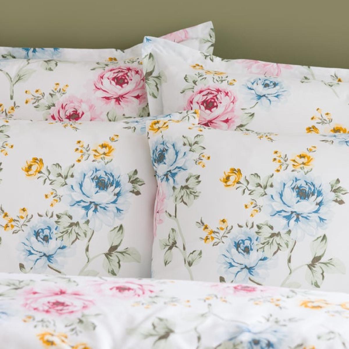 Cottage Floral Duvet Cover and Pillowcase Set – image 2