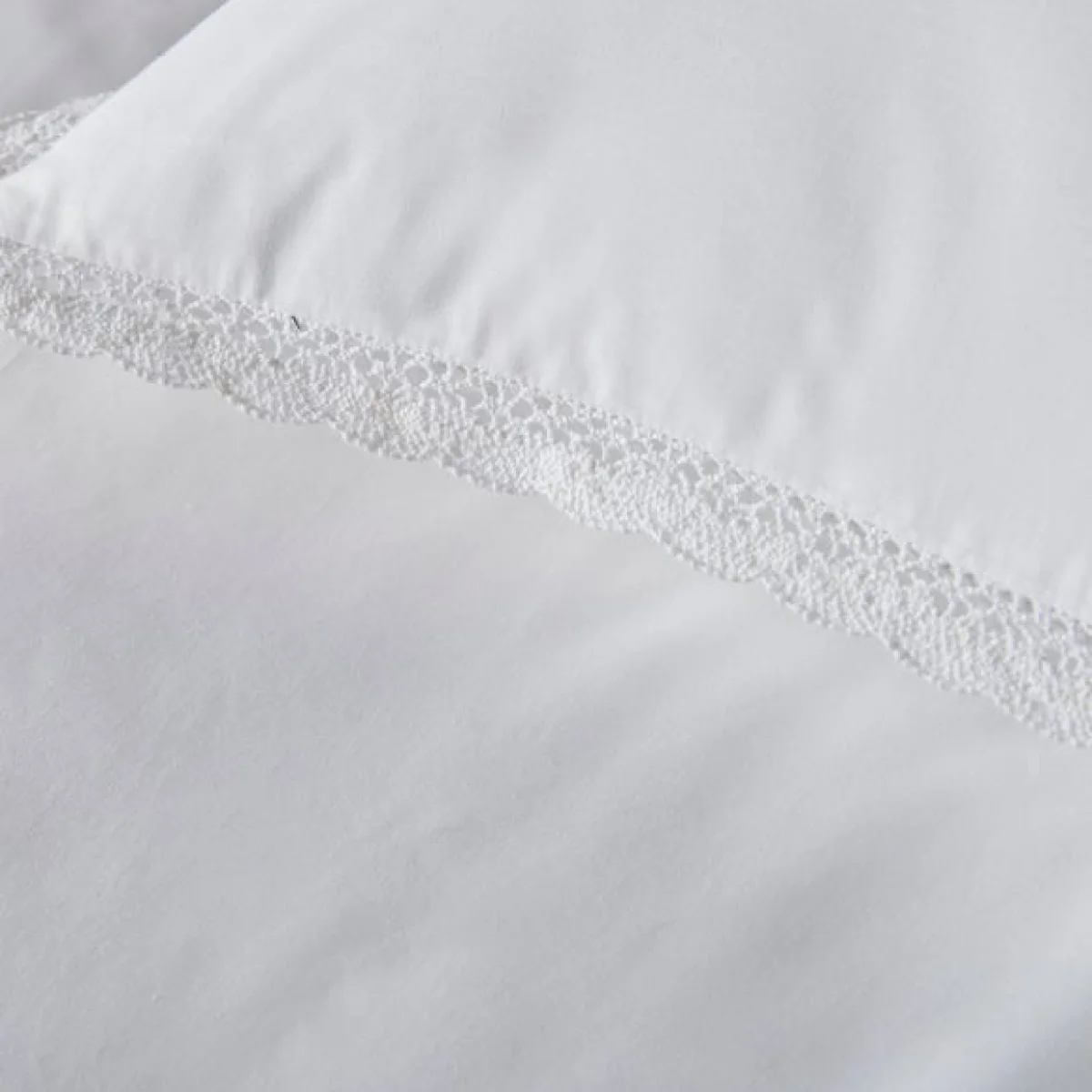 Pure Cotton Lace Duvet Cover & Pillowcase Set – image 4