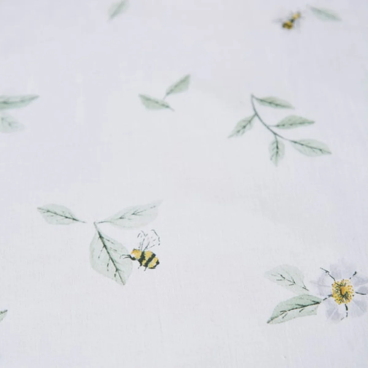 Willow Trail Cotton Duvet Cover Set Green – image 5