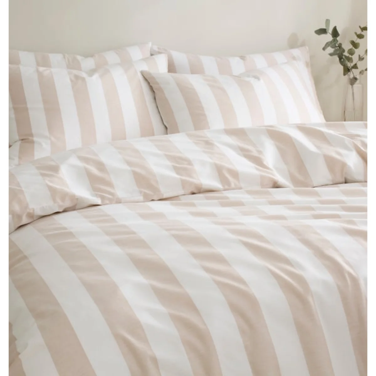 Maisie Woven Stripe 100% Cotton Duvet Cover & Pillowcase Set – image 2