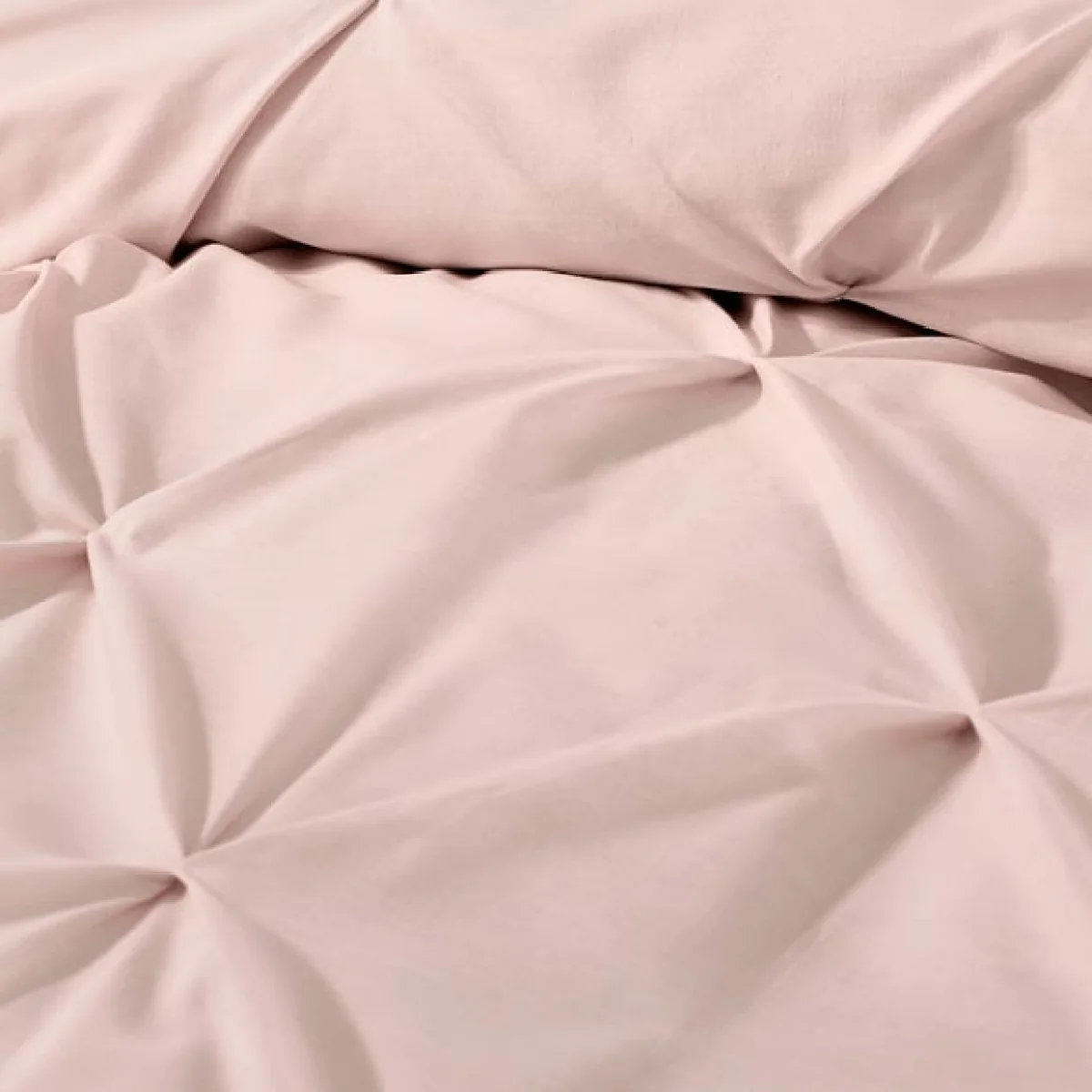 Lara Duvet Cover and Pillowcase Set Blush Pink Blush (Pink) – image 3