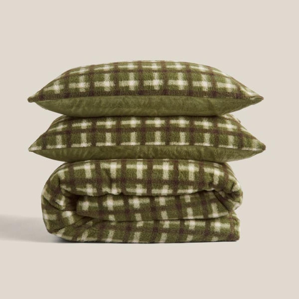 Check Soft Timeless Duvet Cover and Pillowcase Set – image 6
