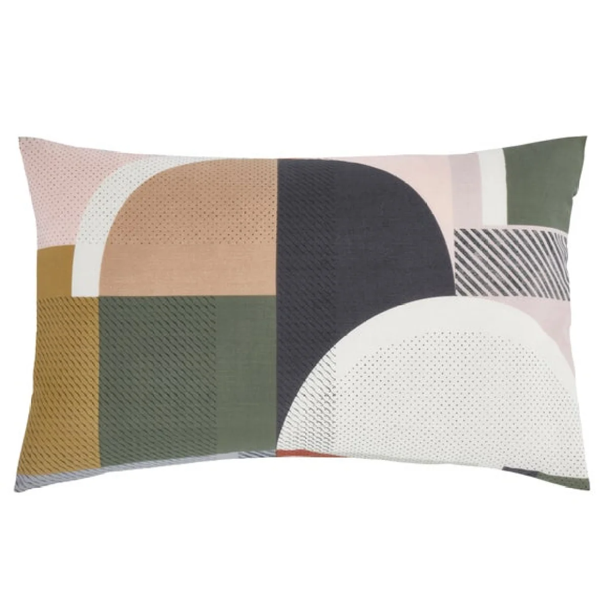 Lomas Green Reversible Duvet Cover and Pillowcase Set Green – image 6