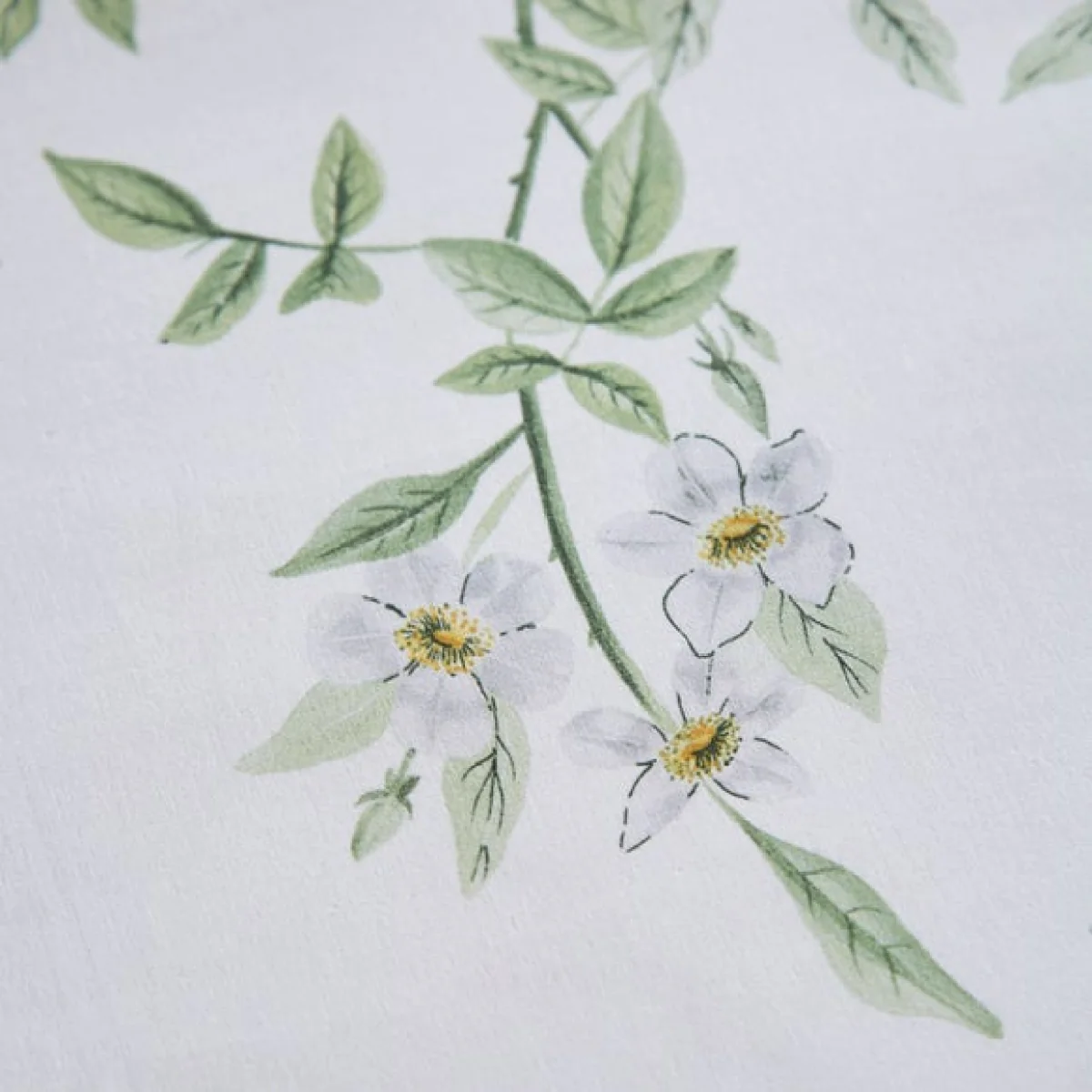 Willow Trail Green Duvet Cover and Pillowcase Set Green/White – image 6