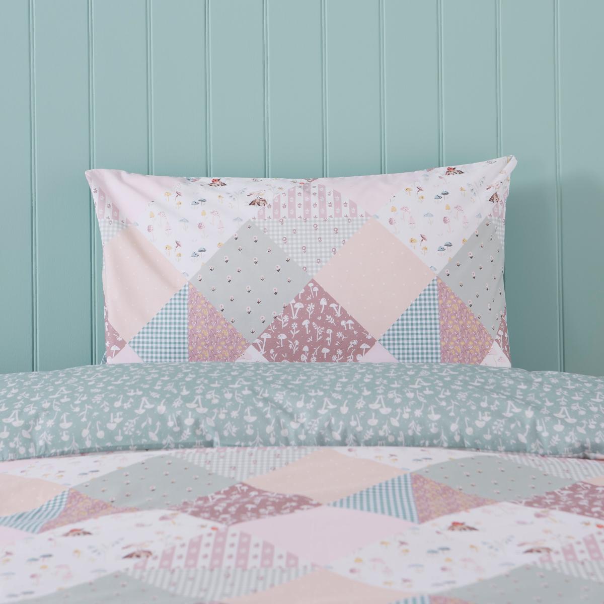 Hettie The Hedgehog Set of 2 Duvet Cover and Pillowcase Sets Blue – image 4