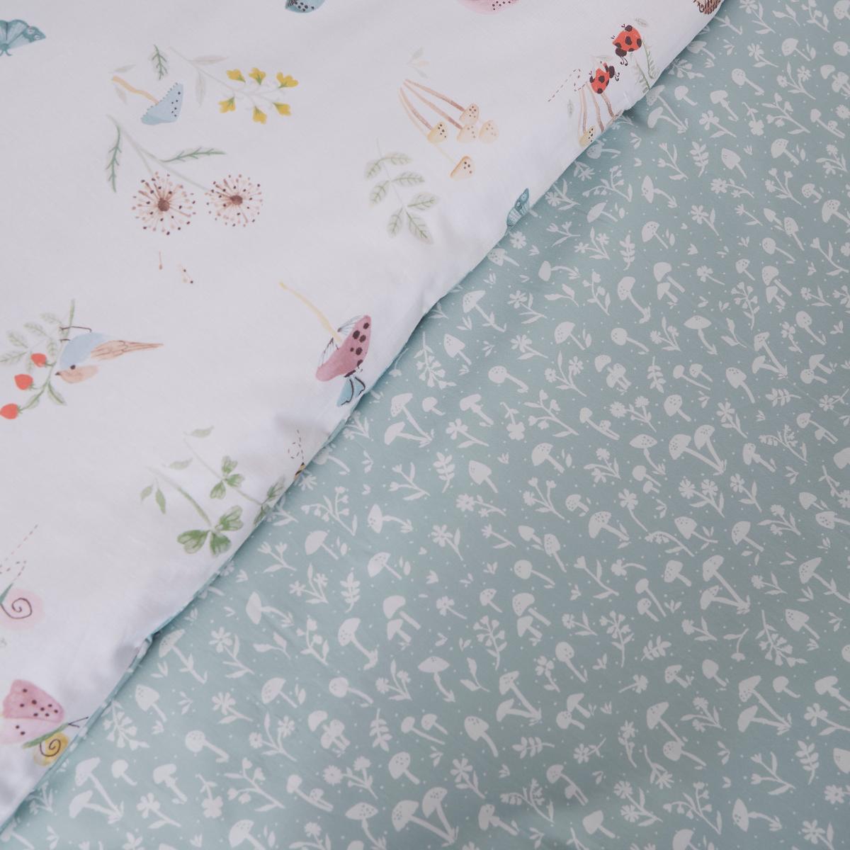 Hettie The Hedgehog Set of 2 Duvet Cover and Pillowcase Sets Blue – image 6