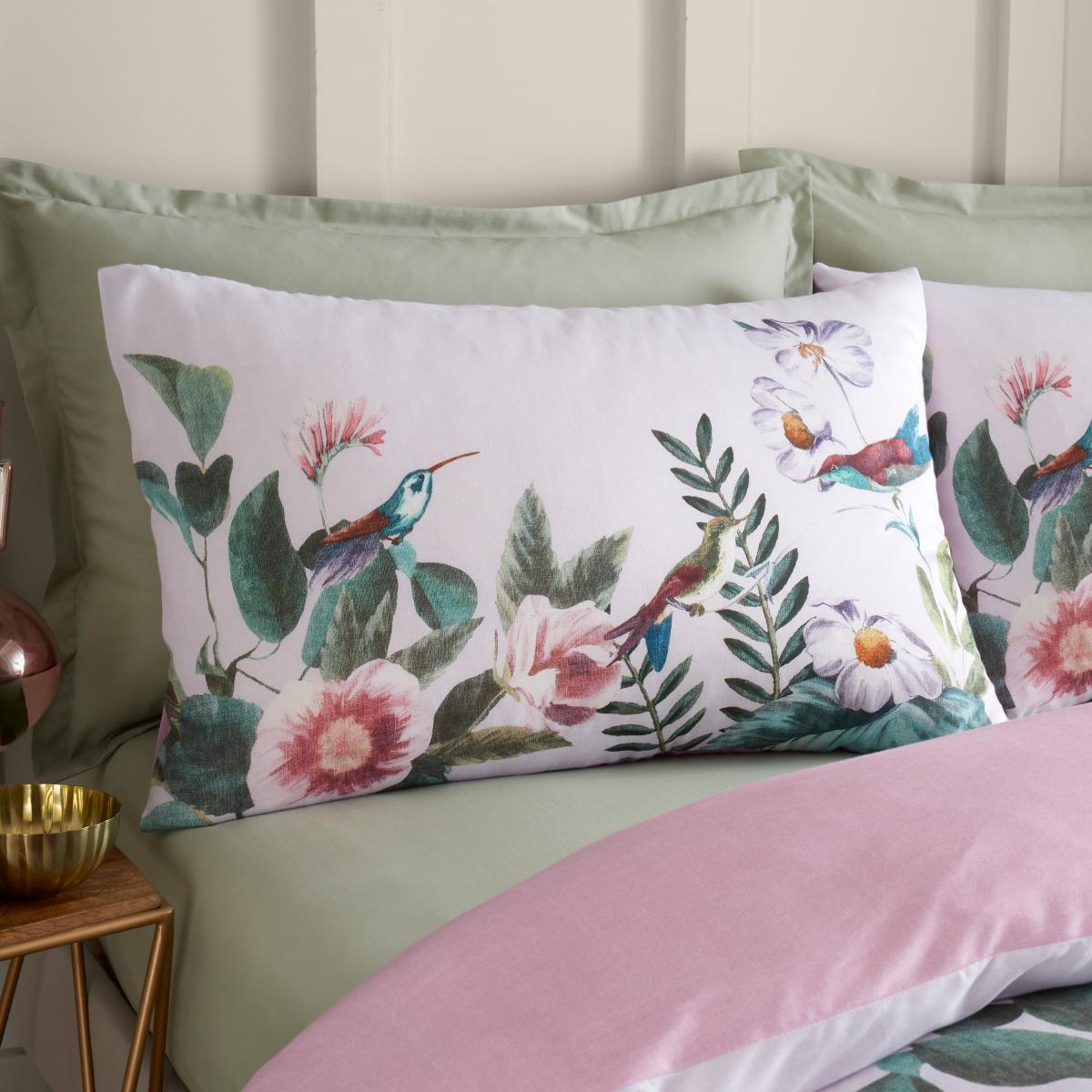 Peacock Gardenia Duvet Cover & Pillowcase Set – image 2