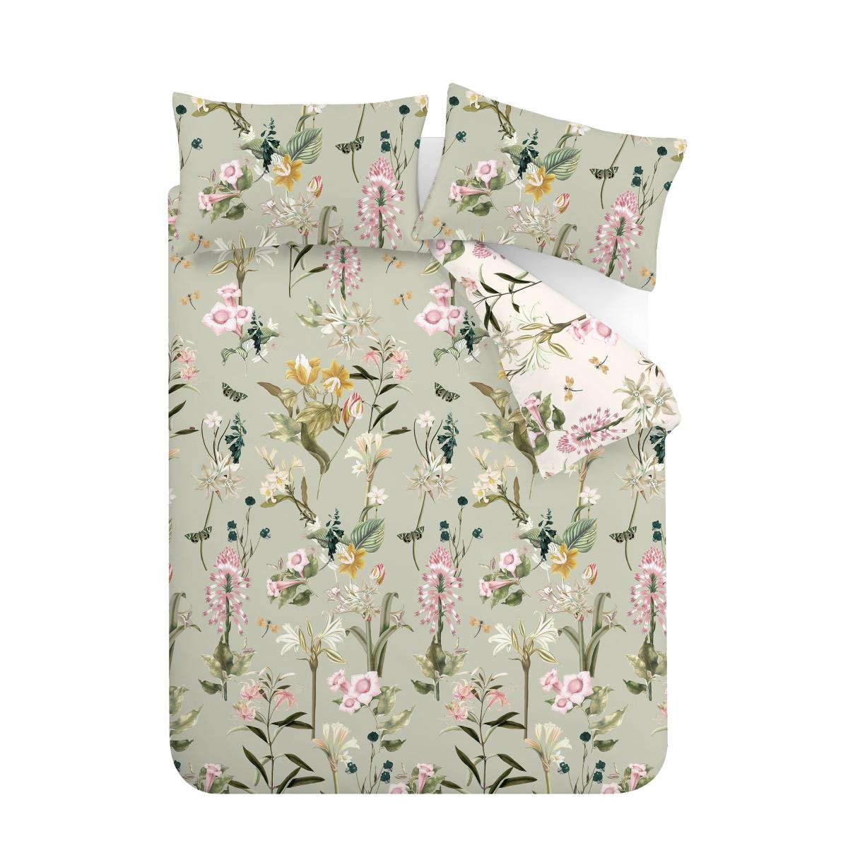 RHS Exotic Floral Duvet Cover and Pillowcase Set – image 5