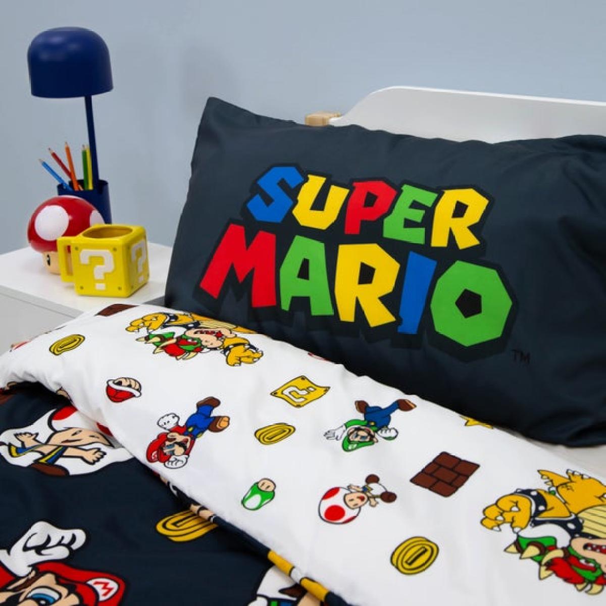 Super Mario Quilt Cover and Pillowcase Set – image 4