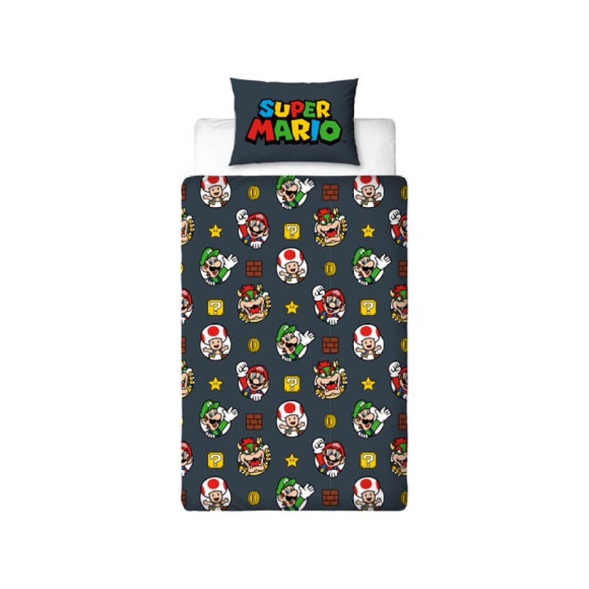 Super Mario Quilt Cover and Pillowcase Set – image 6