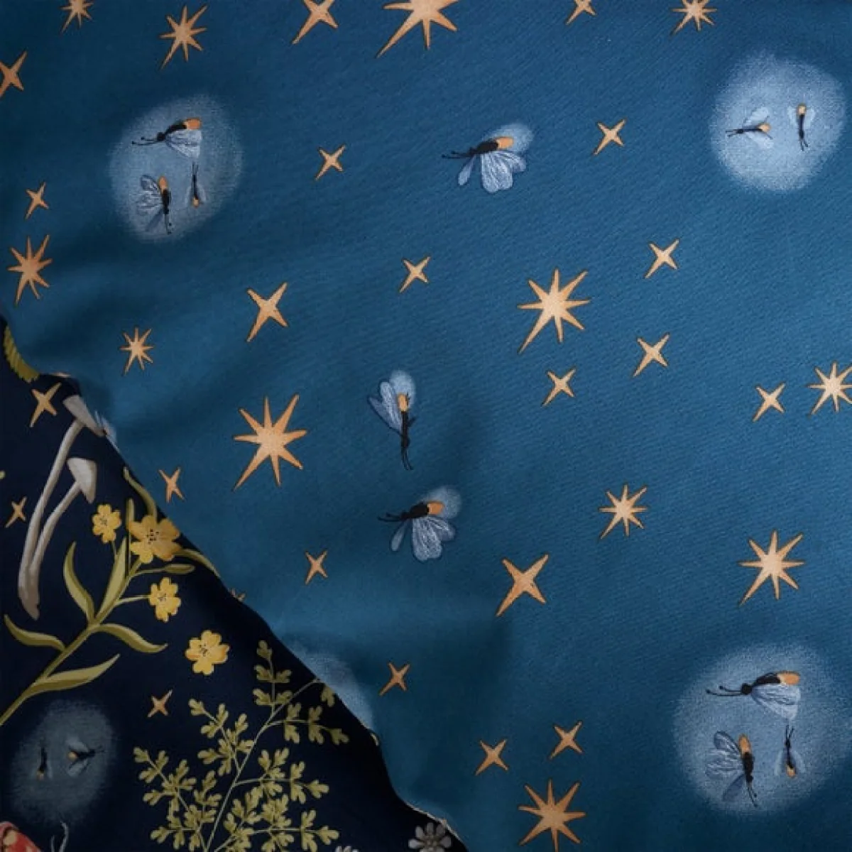 Catherine Lansfield Enchanted Twilight Animals Reversible Blue Duvet Cover & Pillowcase Set Blue – image 4