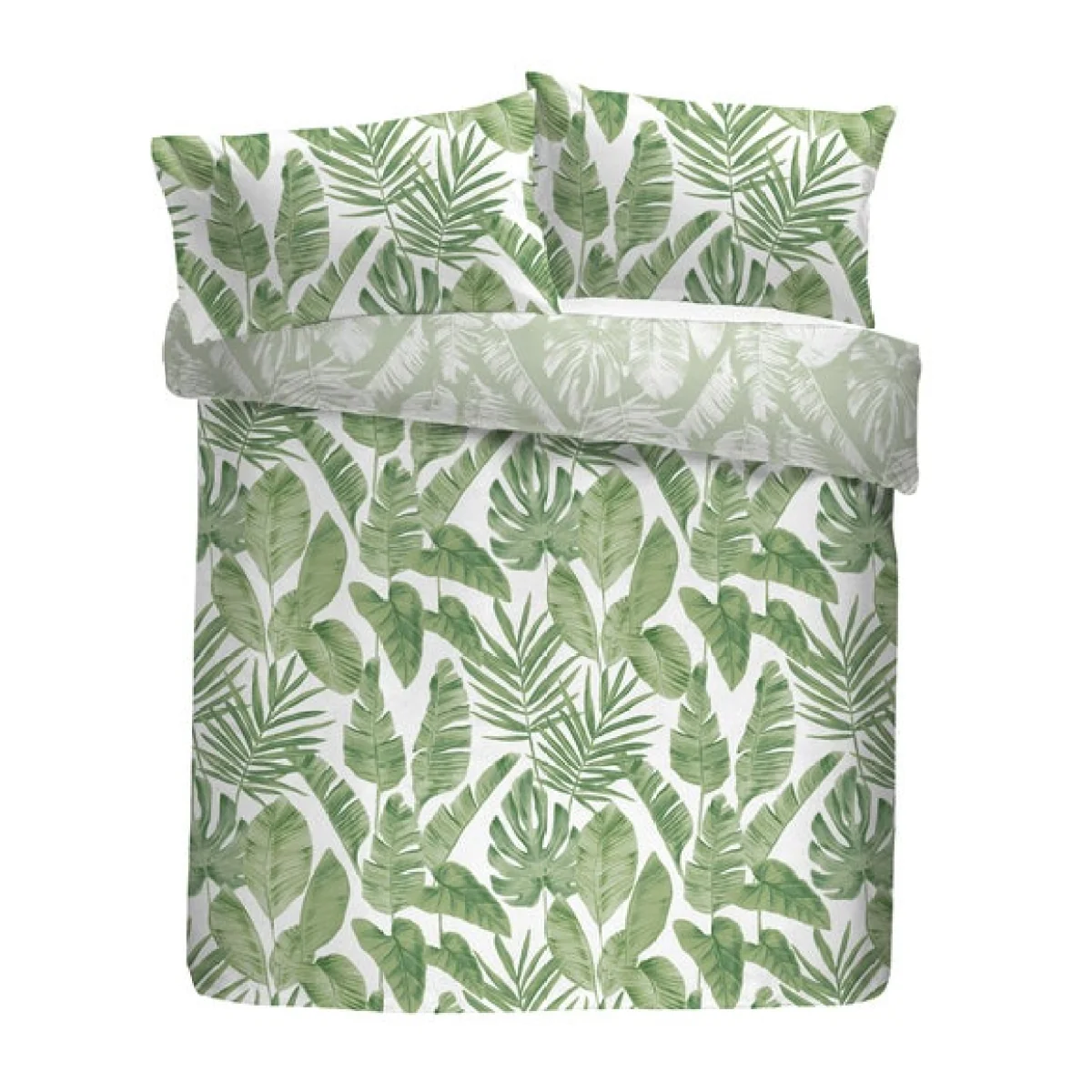 Tahiti Green Duvet Cover and Pillowcase Set Green – image 5