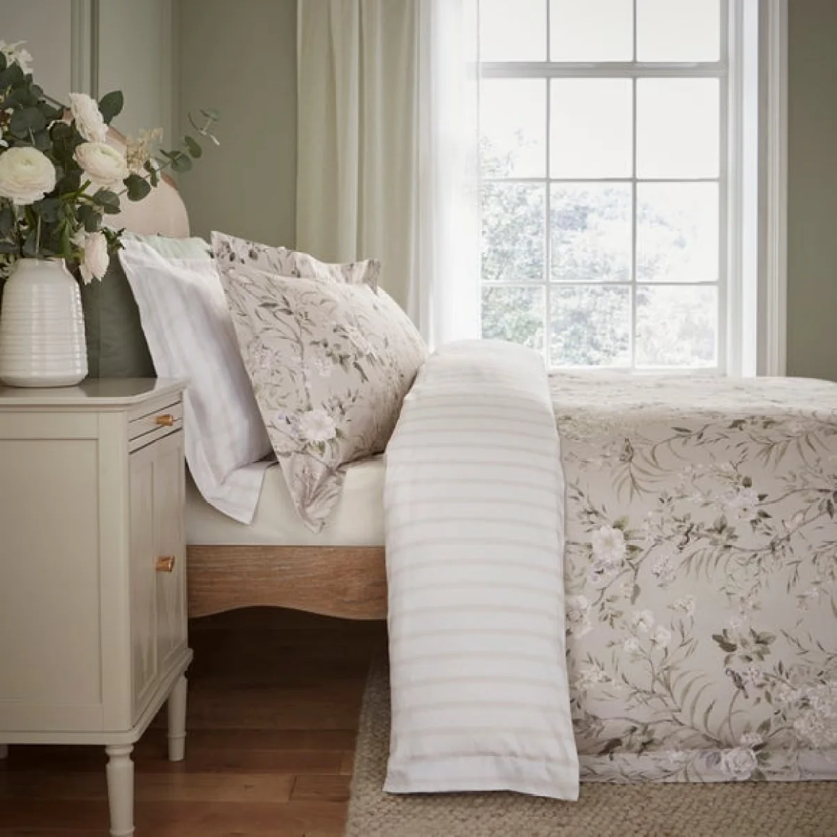 Dorma Birdsong 100% Cotton Sateen Duvet Cover & Pillowcase Set – image 5
