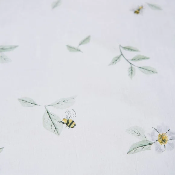 Willow Trail Green Duvet Cover and Pillowcase Set Green/White – image 5