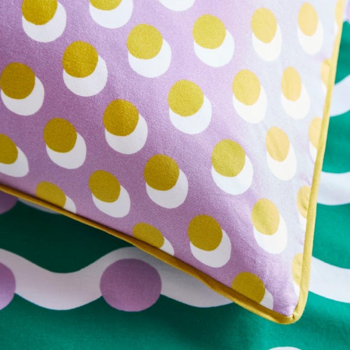 Sophie Robinson Wiggle Dot Duvet Cover & Pillowcase Set – image 5