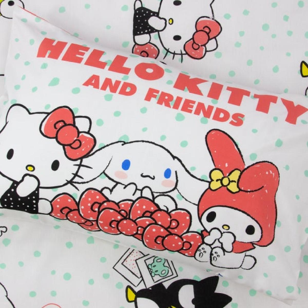 Hello Kitty and Friends Quilt Cover and Pillowcase Set – image 3