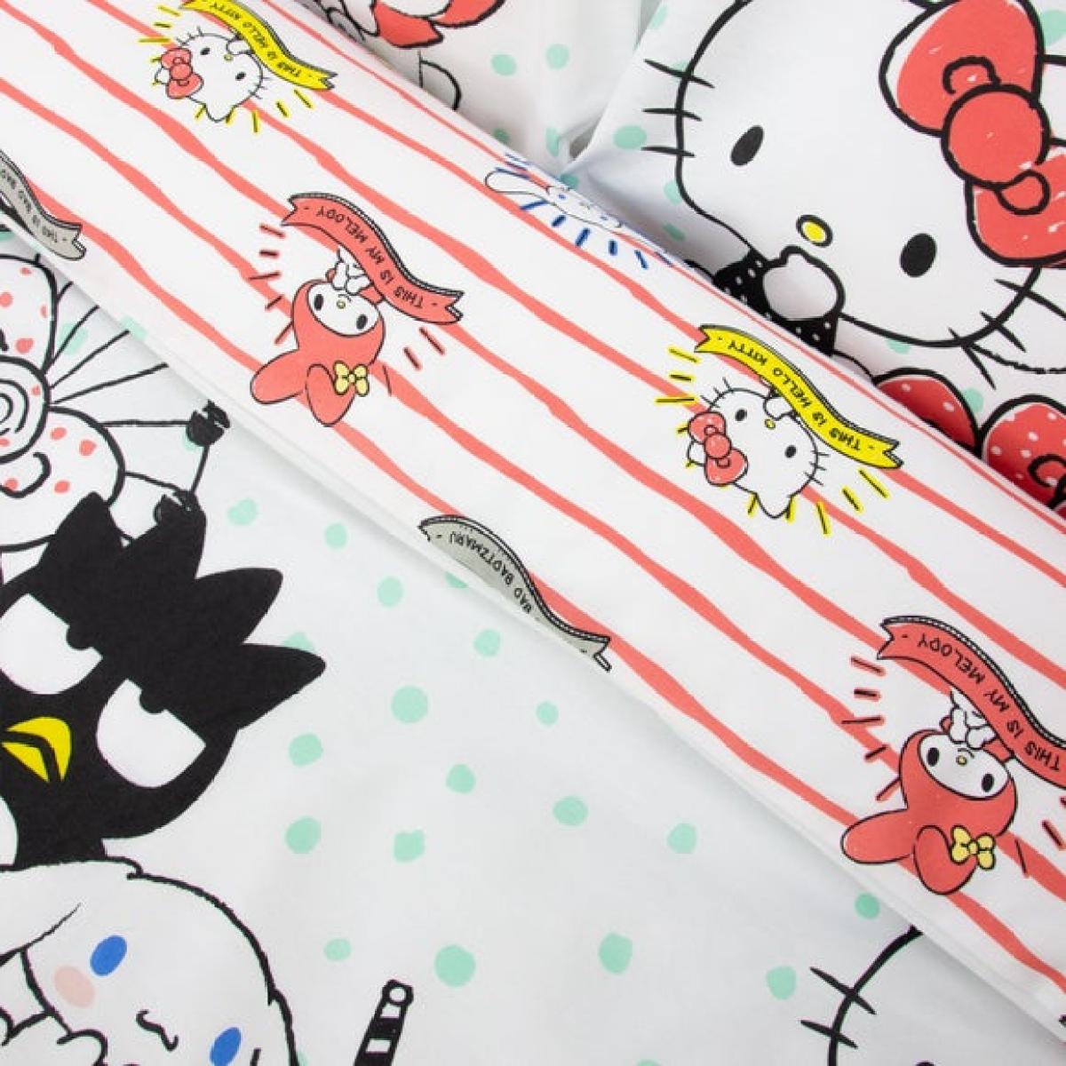 Hello Kitty and Friends Quilt Cover and Pillowcase Set – image 4