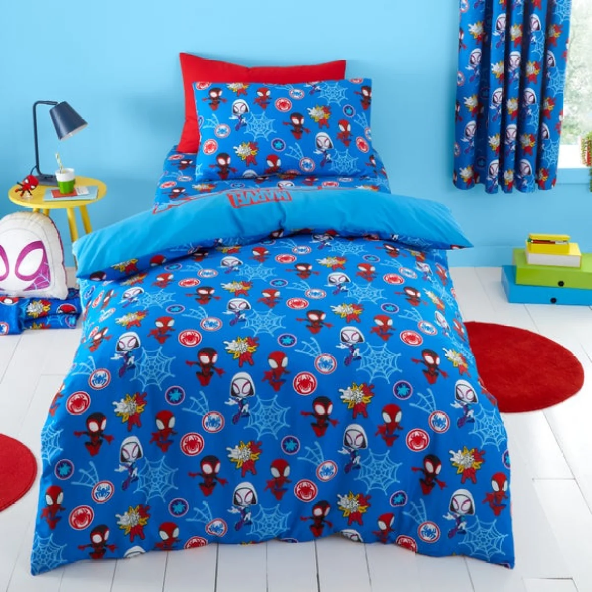 Spidey and His Amazing Friends Duvet Cover and Pillowcase Set MultiColoured – image 3