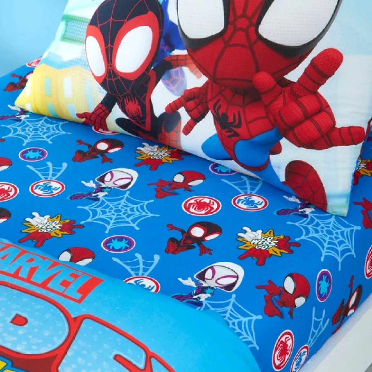 Spidey and His Amazing Friends Duvet Cover and Pillowcase Set MultiColoured – image 7