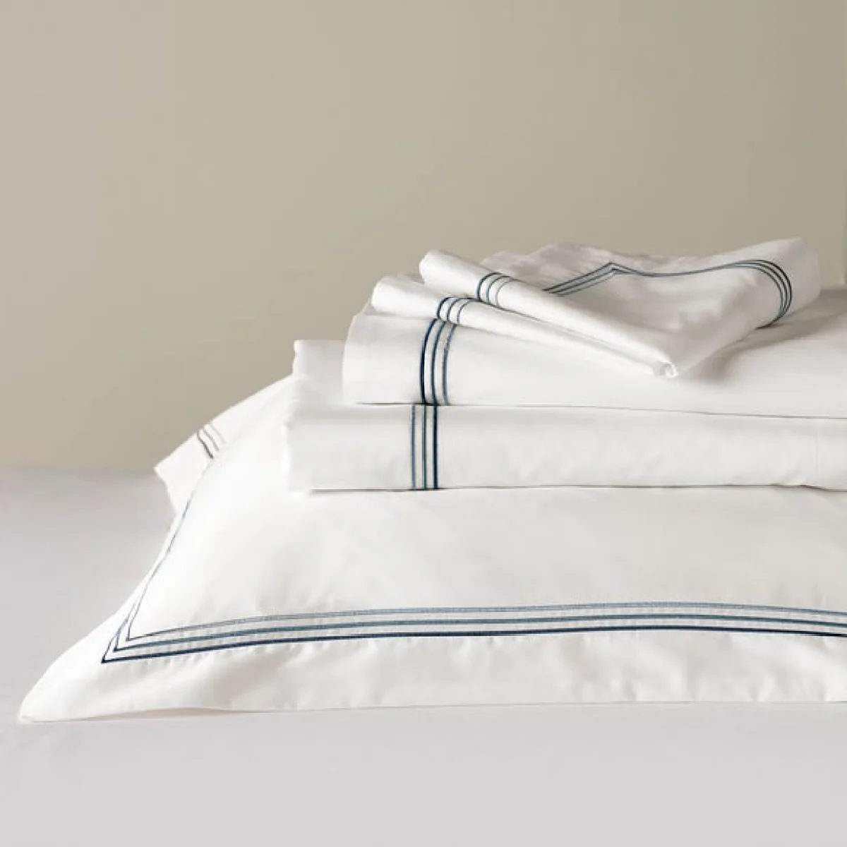 Dorma Rovello Embroidery 100% Cotton Duvet Cover & Pillowcase Set – image 6
