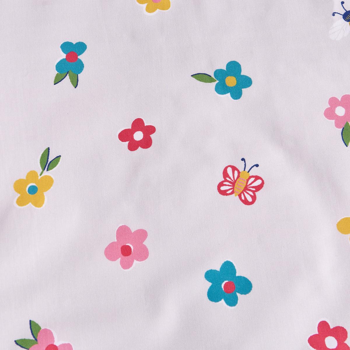 Toadstool Floral Bright Duvet Cover and Pillowcase Set MultiColoured – image 8