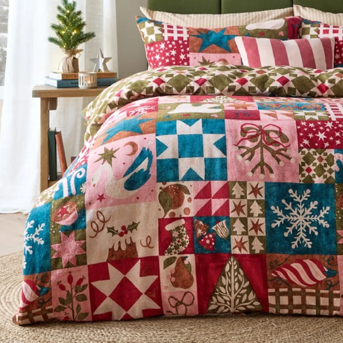 Furn. Fika Brushed Polycotton Duvet Cover & Pillowcase Set – image 4