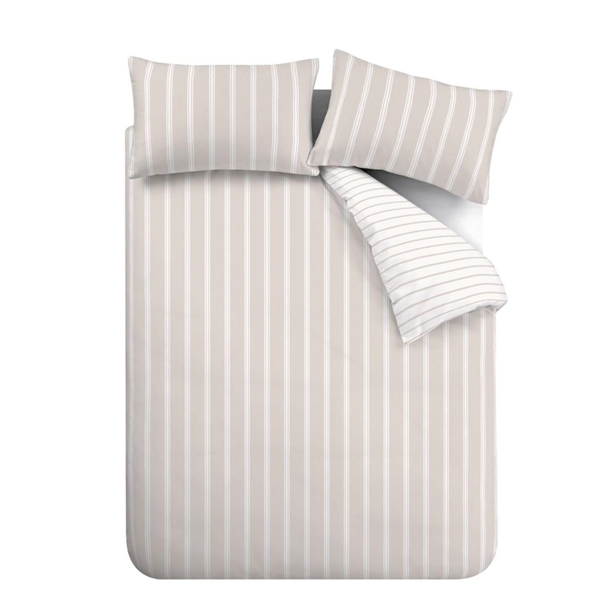 Bianca Ashford Stripe Reversible Duvet Cover & Pillowcase Set – image 6
