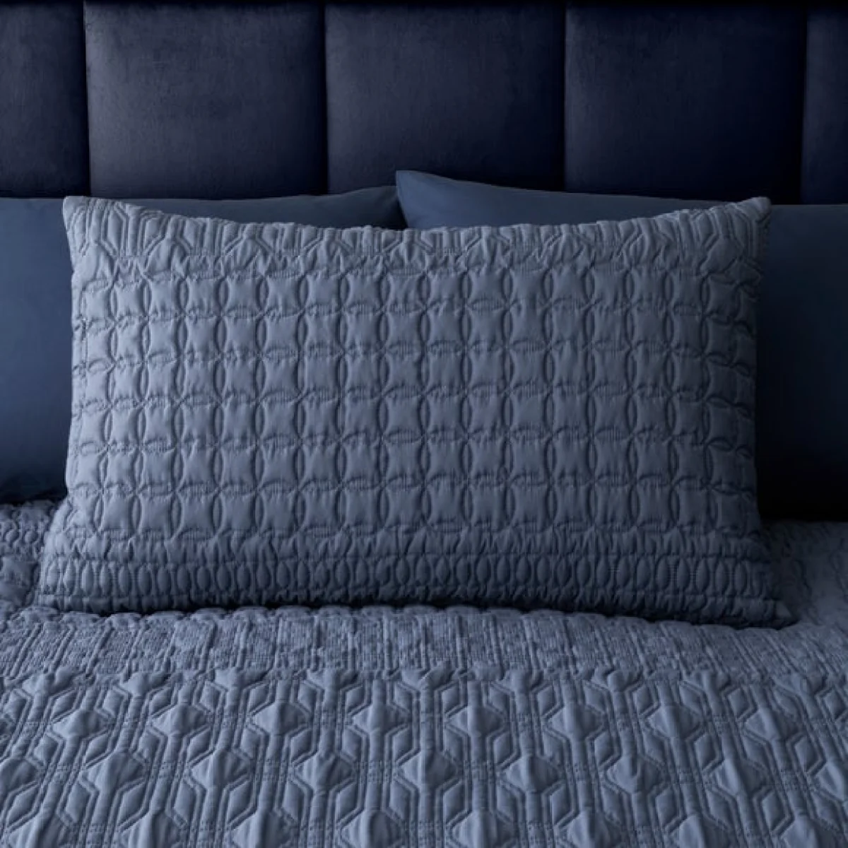 Billie Folkestone Blue Duvet Cover and Pillowcase Set Blue – image 2