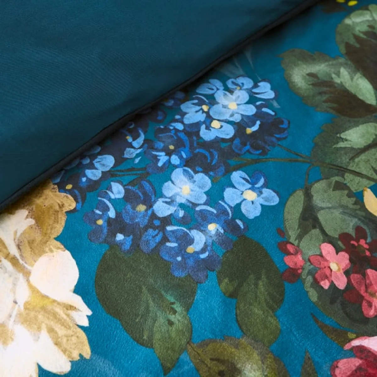 Arabella Blue Floral Duvet Cover & Pillowcase Set Blue – image 5